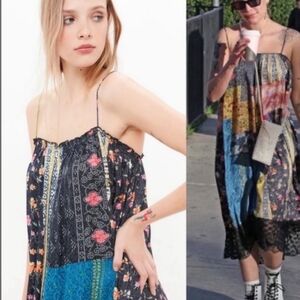 UO kimchi blue famous patchwork dress
